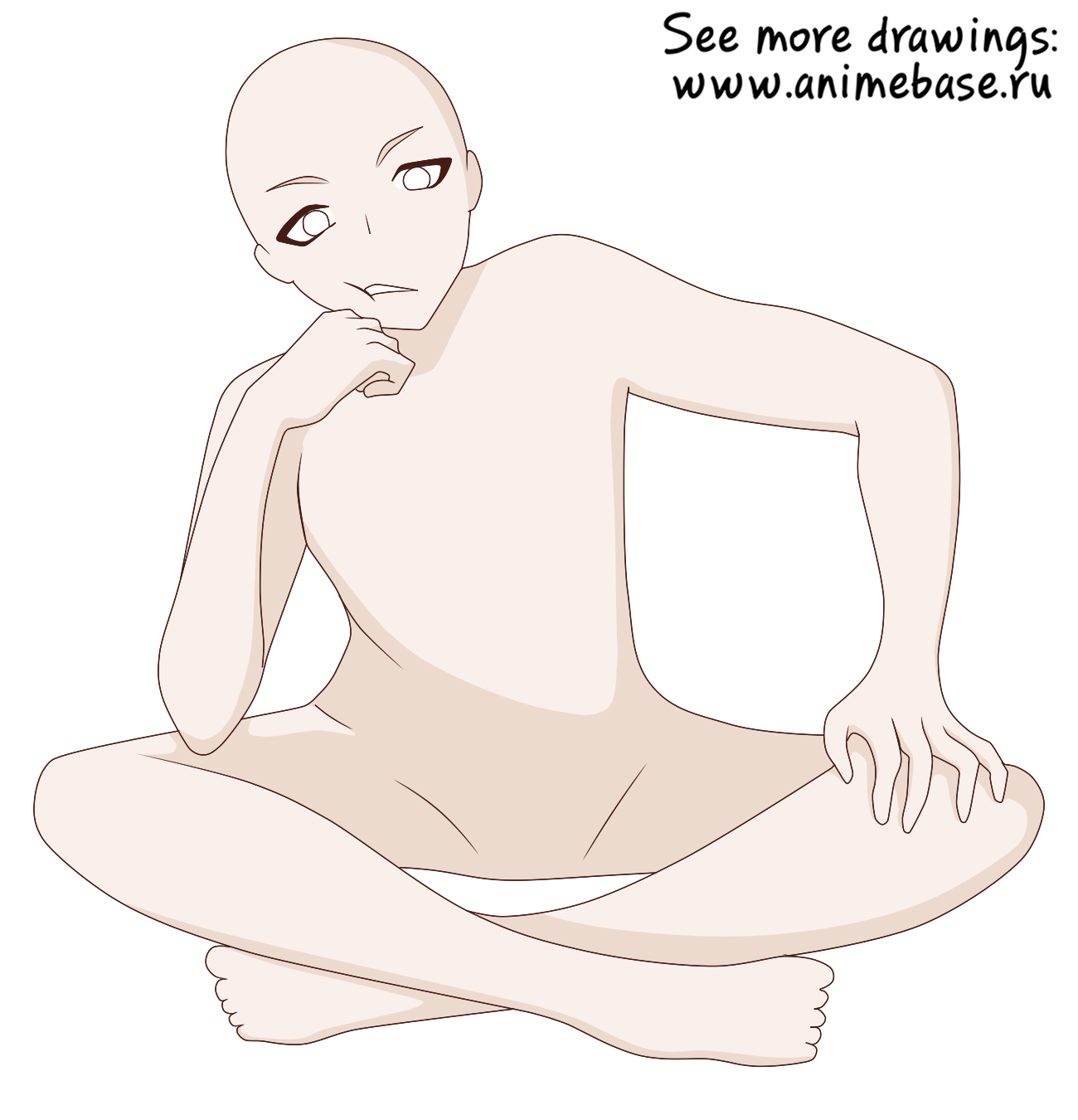 Featured image of post Male Sitting Base Drawing It s also helpful for drawing as you can actually use it s