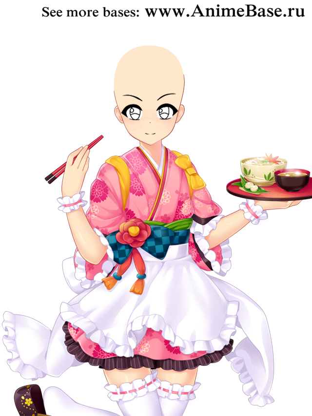 anime reference japanese clothing and food